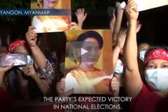 Suu Kyi set to triumph in Myanmar again