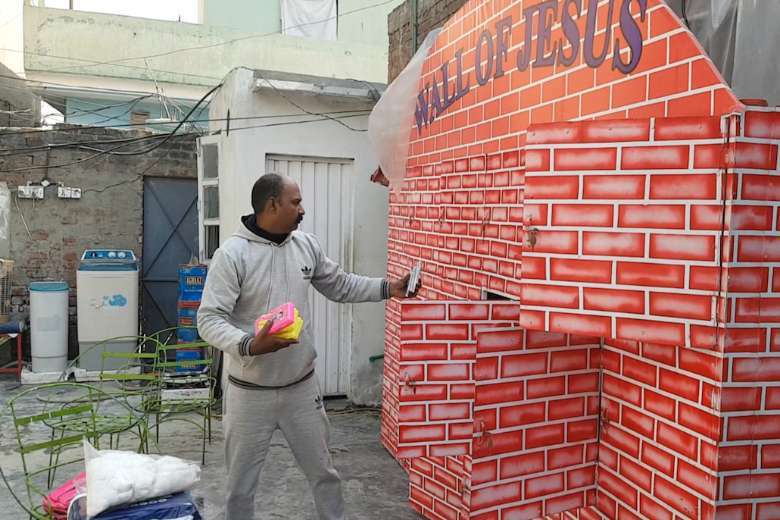 The Wall of Jesus stands tall in Pakistan