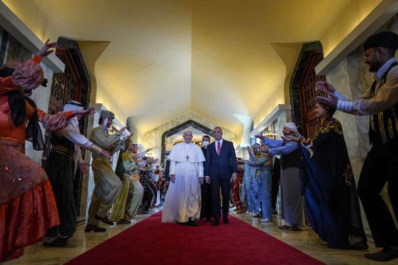 Pope arrives in Iraq, promoting peace, tolerance, equality