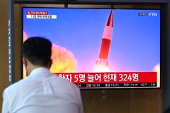North Korea fires missile, insists on right to weapons tests