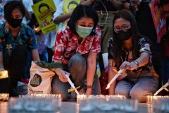 Thai authorities charge sister of disappeared political dissident