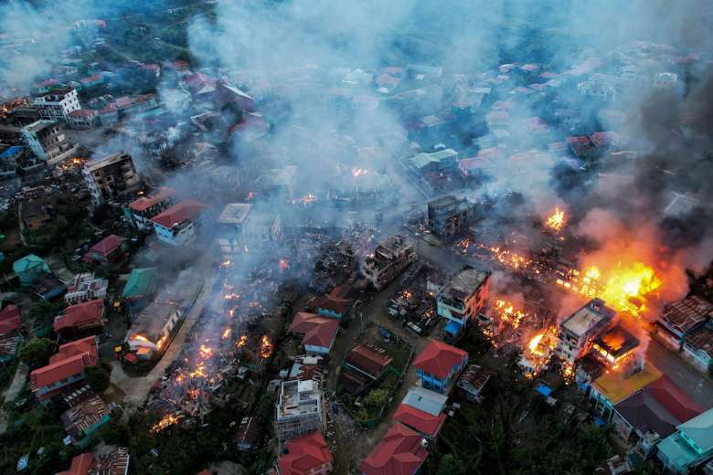 Empty words will not douse poor Myanmar's flames