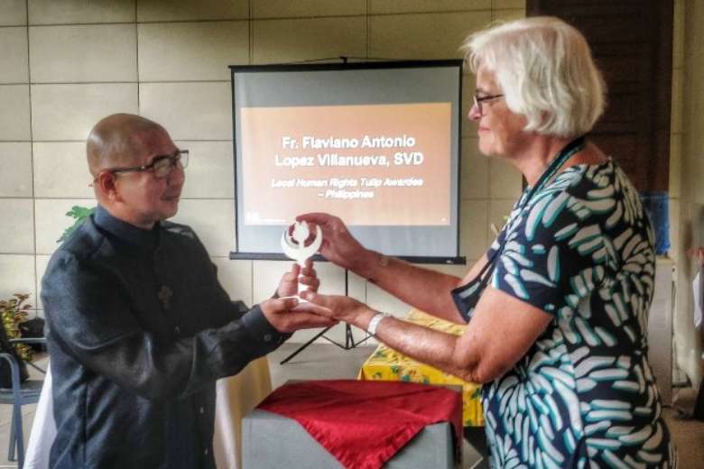 Filipino priest nominated for Dutch rights award