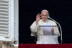 Holiness always comes with joy, pope says on All Saints' feast