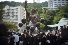 Two more Hong Kong universities remove Tiananmen artwork