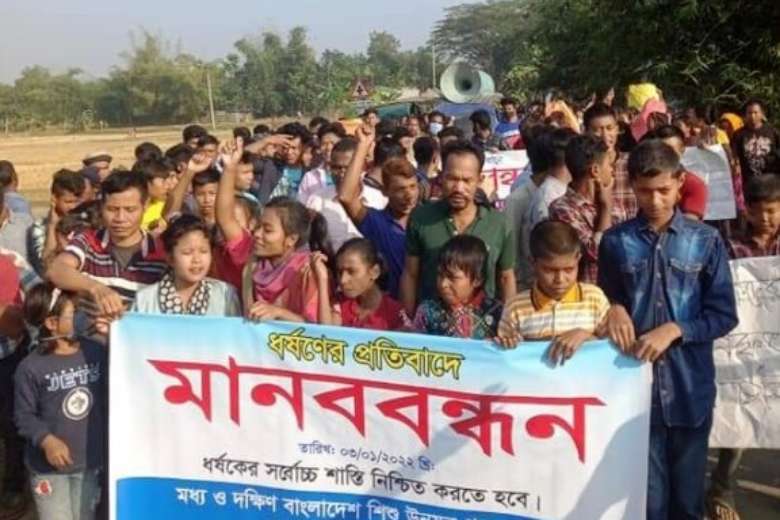 Bangladesh protest seeks justice for Christian rape victims