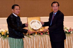 Myanmar junta chief asks Hun Sen to be 'Godbrother'
