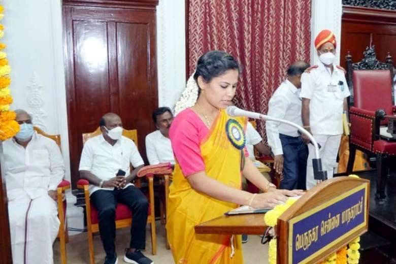 Dalit Christian woman is youngest mayor of India's Chennai city