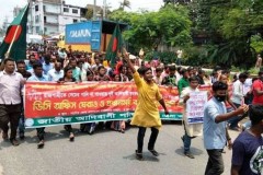 Indigenous peoples march for their rights in Bangladesh