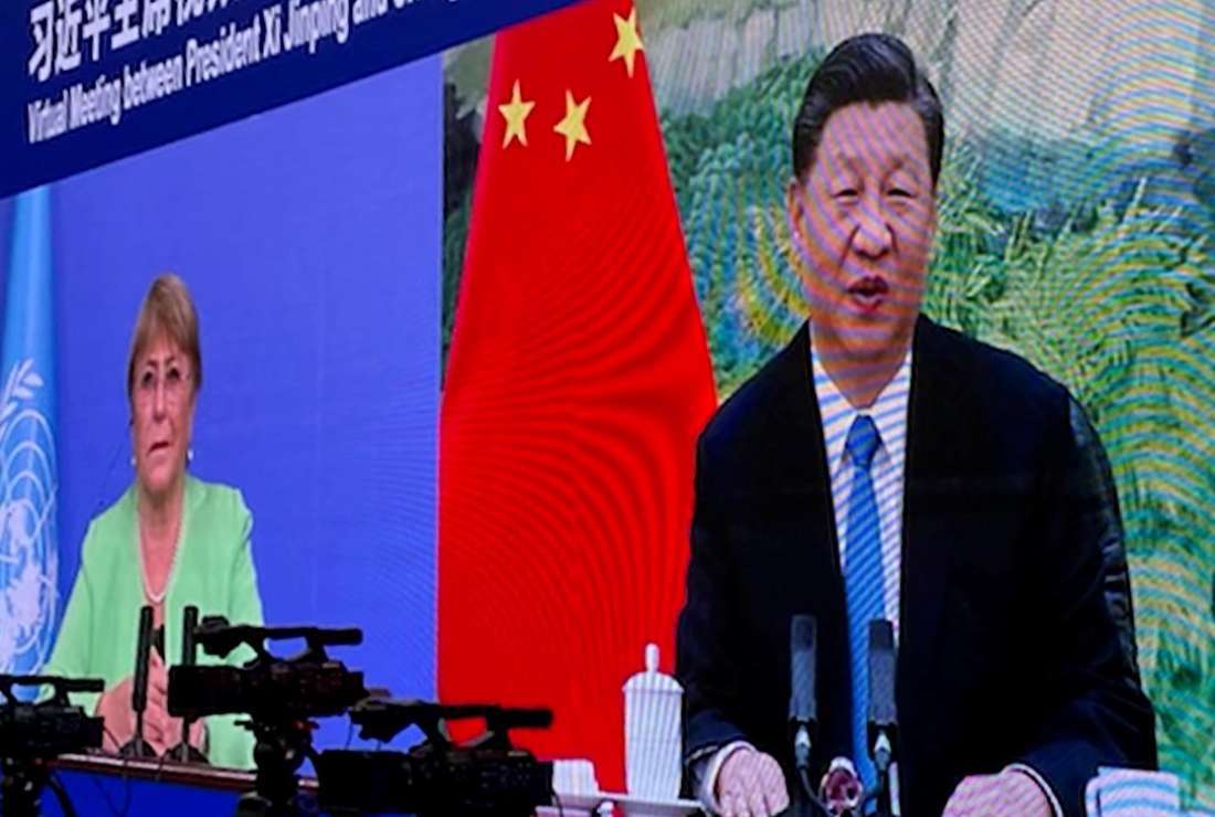 Instead of speaking truth to power, Michelle Bachelet licked the boots of Xi Jinping's henchmen