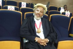 Nigerian lawyer causes stir by wearing traditional garb