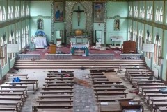 Myanmar junta desecrates another Catholic church