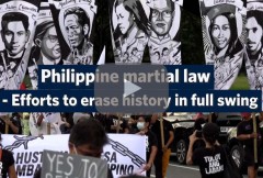  Philippine martial law: Efforts to erase history in full swing