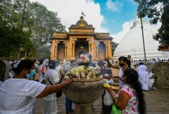 Lights out at Sri Lanka’s temples, churches