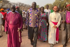 A 93-mile long, grueling trek to meet pope in South Sudan