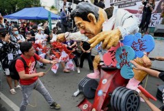 Filipinos protest as Marcos family cleared in graft case