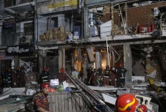 Bangladesh building blast kills 17, injures over 100