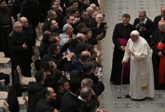 Avoid polarizing debate, pope says
