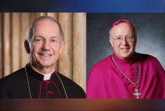 Cardinal, bishop spar in the media over the Eucharist