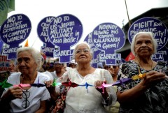 Philippines urged to compensate WWII sex slave survivors
