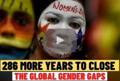Wait for 286 more years to close the global gender gaps