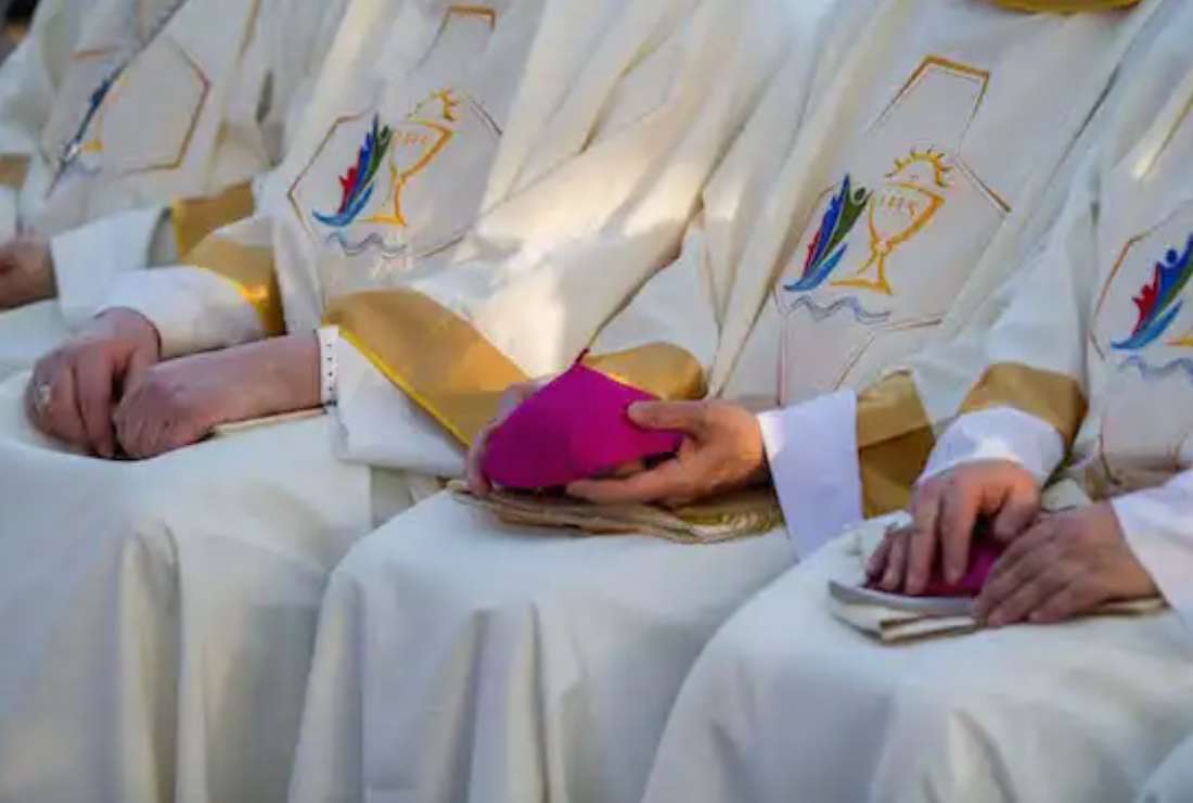 Philippine bishops at the International Eucharistic Congress in Cebu in January 2016. The Catholic Church in the country has been dealing with the issue of child abuse by clergy for decades