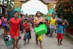 Families seek shelter as Cyclone Mocha approaches Myanmar