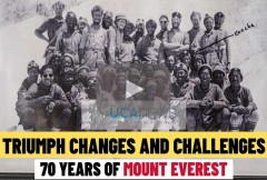 Nepal commemorates 70 years of conquering Mount Everest