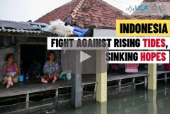 Indonesia’s villagers fight to save their sinking homes