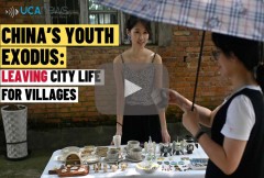 China’s youth shun cities for peaceful village life