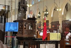 HK’s oldest church displays Chinese flag ignoring criticism
