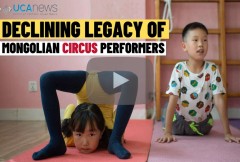 Mongolia's circus performers fight to revive their craft