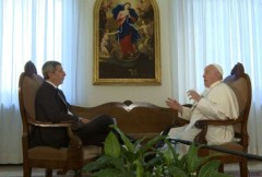 Pope speaks on synod, soccer and sexuality 