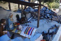 Korean Xmas cribs highlight war, peace and charity
